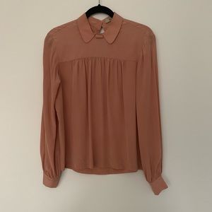 Oral Kiely silk blouse. Size US 6